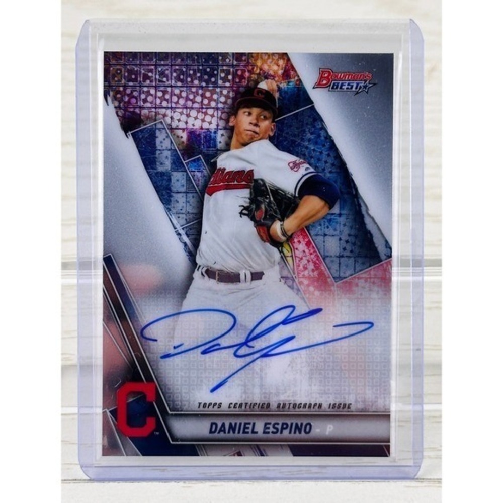 2019 Bowman's Best Daniel‎ Espino Certified Autograph Baseball Card